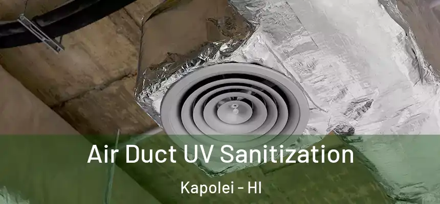 Air Duct UV Sanitization Kapolei - HI