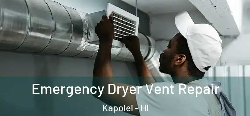 Emergency Dryer Vent Repair Kapolei - HI