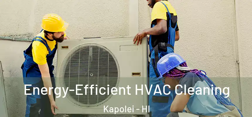  Energy-Efficient HVAC Cleaning Kapolei - HI