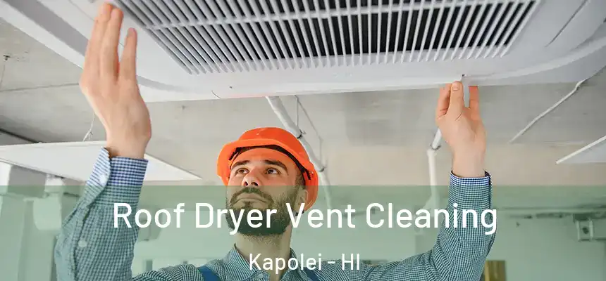 Roof Dryer Vent Cleaning Kapolei - HI